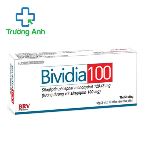 Bividia 100 BRV - Thuốc trị đái tháo đường tuýp 2 hiệu quả