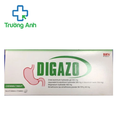Digazo BRV - Thuốc điều trị viêm dạ dày, trào ngược