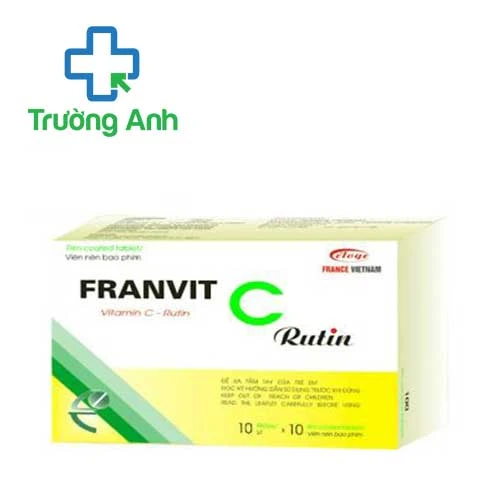 Franvit Rutin C Éloge - Giúp tăng cường chức năng hệ tim mạch