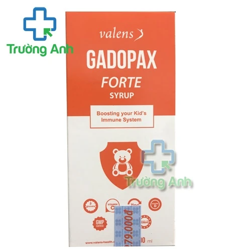 Gadopax Forte Syrup - Giúp tăng cường đề kháng