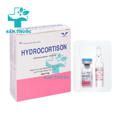 Hydrocortison - Thuốc chống viêm, chống dị ứng của Bidiphar