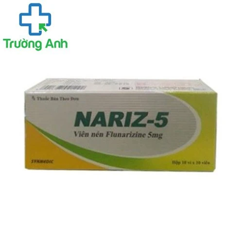 Nariz Tab.5mg Synmedic - Thuốc điều trị đau nửa đầu