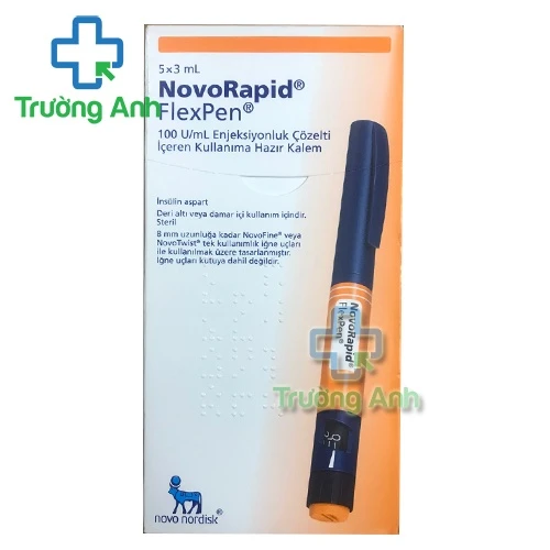 Novorapid Flexpen 100IU/ml - Thuốc điều trị bệnh tiểu đường hiệu quả của Đan Mạch