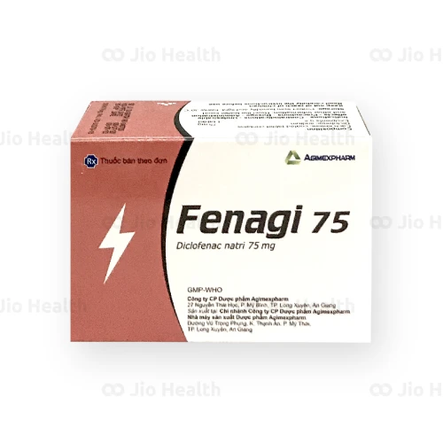Fenagi 75 - Thuốc điều trị viêm xương khớp của Agimexpharm