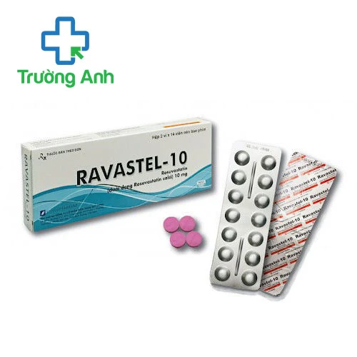 Ravastel-10 - Thuốc điều trị tăng Cholesterol và lipid máu