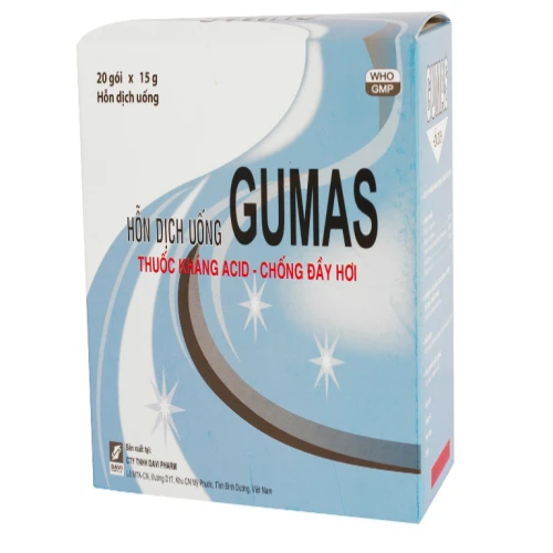 Gumas - Thuốc điều trị viêm loét dạ dày, tá tràng của Davipharm