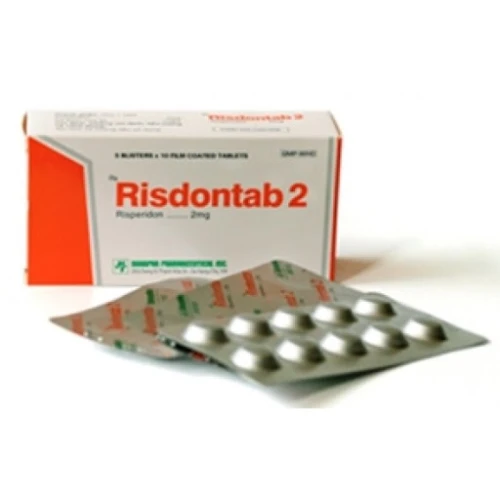Risdontab 2 - Thuốc điều trị bệnh tâm thần phân liệt của Danapha