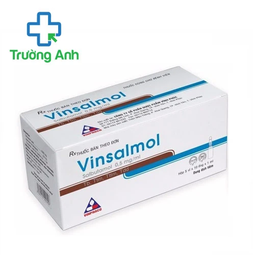 Vinsalmol 0,5mg/ml Vinphaco - Thuốc điều trị hen suyễn hiệu quả