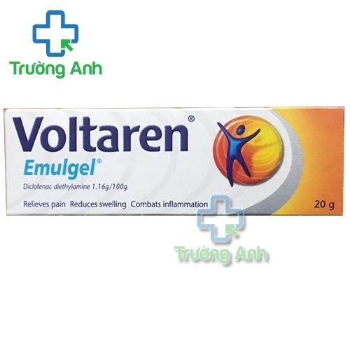 Voltaren Emulgel 20g - Thuốc điều trị viêm thấp ngoài thấp hiệu quả