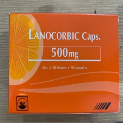 Lanocorbic Caps - Giúp bổ sung vitamin C của Pymepharco