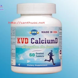KVD calcium D - Giúp bổ sung canxi và vitamin D3 cho cơ thể hiệu quả