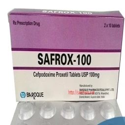  Safrox 100mg - Thuốc kháng sinh hiệu quả