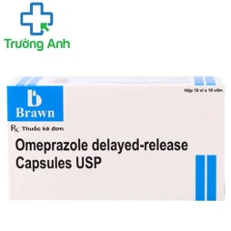 Omeprazole Delayed - Thuốc điều trị các bệnh đường ruột của Brawn