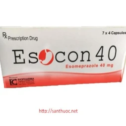 Esocon 40mg - Thuốc điều trị viêm loét dạ dày, tá tràng hiệu quả