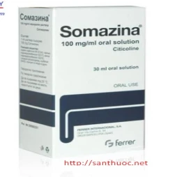 Somazina 100mg/ml 30ml - Thuốc điều trị bệnh não cấp tính hiệu quả