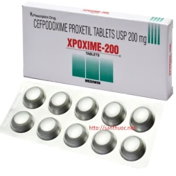 Xpoxim 200mg - Thuốc kháng sinh hiệu quả của Ấn Độ