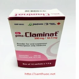 Claminat gói bột pha uống 500mg/62.5mg - Giúp điều trị nhiễm khuẩn hiệu quả