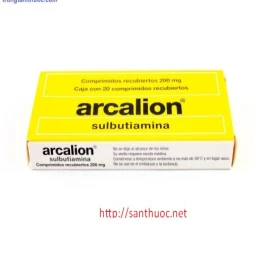Arcalion 200mg (vỉ) - Thuốc điều trị tinh thần hiệu quả của Pháp 
