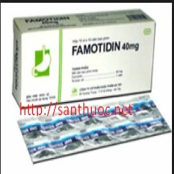 Famotidin 40mg Hataphar - Thuốc điều trị viêm loét dạ dày, tá tràng