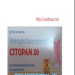 Citopam 20mg - Thuốc điều trị trầm cảm hiệu quả của Ấn Độ
