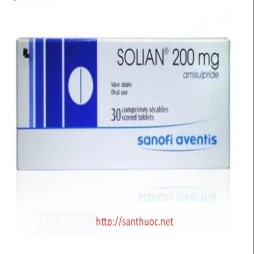 Solian 200mg - Thuốc điều trị rối loạn tâm thần hiệu quả