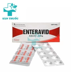 Enteravid 0,5mg MeDiSun - Thuốc điều trị bệnh viêm gan B