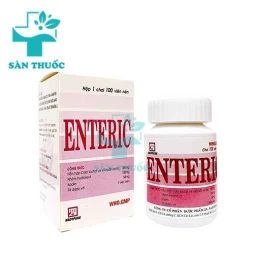 Enteric (Chai 60 viên nang) Nadyphar - Giúp cân bằng hệ tiêu hoá