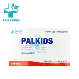 Palkids 5ml Apimed - Hỗ trợ chống suy nhược cơ thể