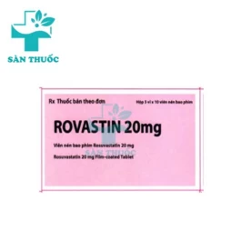 Rovastin 20mg Apotex - Thuốc điều trị tăng Cholesterol máu