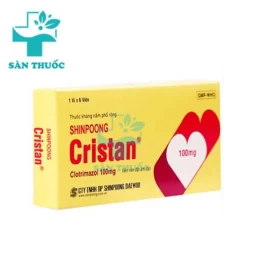 Shinpoong Cristan - Thuốc điều trị viêm và nấm âm đạo