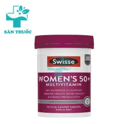 Swisse Men's 50+ Multivitamin 90 Tablets - Tăng sức khỏe cho nam