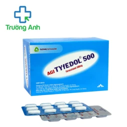 Agi-Tyfedol 500 - Thuốc hạ sốt từ nhẹ đến vừa hiệu quả