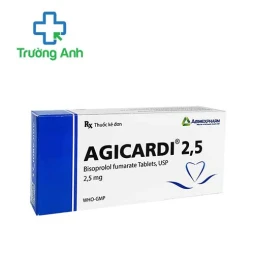 Agicardi 2,5 Agimexpharm - Thuốc điều trị tăng huyết áp