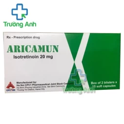 Aricamun 20mg CPC1HN - Thuốc điều trị mụn trứng cá hiệu quả