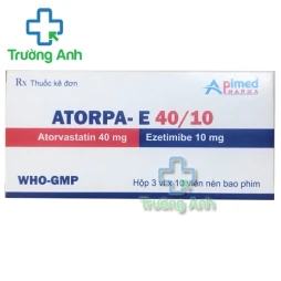 Atorpa- E 40/10 - Thuốc điều trị các bệnh về tim mạch của Apimed