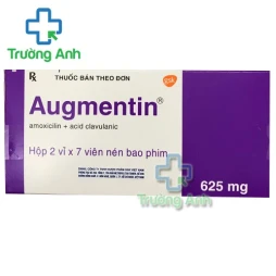 Augmentin 625mg - Thuốc kháng sinh hiệu quả