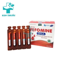 Bổ máu Fefomine DHA Oshii - Giúp điều trị thiếu máu do thiếu sắt