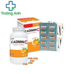 Cadimin C 500 USP - Giúp bổ sung vitamin C cần thiết cho cơ thể