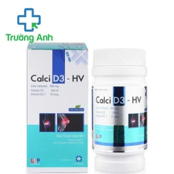 Calci D3 - HV USP (lọ) - Giúp bảo vệ xương chắc khỏe