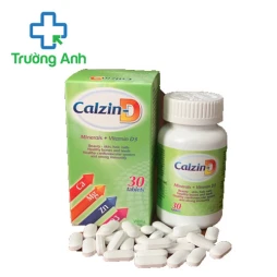 Calzin-D - Bổ sung vitamin và khoáng chất giúp xương