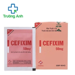 Cephalexin 250mg Vidipha (bột) - Thuốc điều trị nhiễm khuẩn
