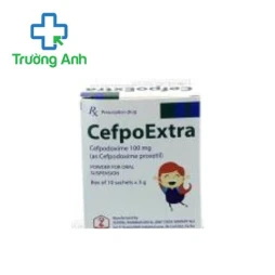 CefpoExtra 100mg Dopharma - Điều trị viêm nhiễm mức độ nhẹ hoặc vừa ở đường hô hấp