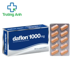 Daflon Tab.500mg - Thuốc điều trị tình trạng suy tĩnh mạch hiệu quả