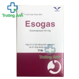 Esogas - Thuốc trị trào ngược dạ dày, thực quản của Bidiphar