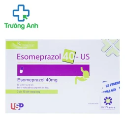 Esomeprazol 40-US - Thuốc làm giảm triệu chứng trào ngược dạ dày