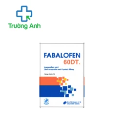 Fabalofen 60 DT Pharbaco- Thuốc điều trị viêm xương khớp hiệu quả