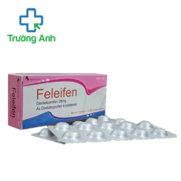 Feleifen 25mg Medisun - Thuốc giảm đau, chống viêm