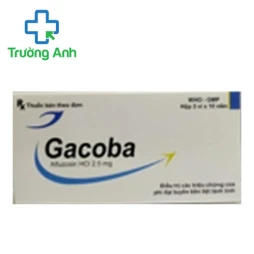 Gacoba 2,5mg - Thuốc điều trị chức năng bướu lành tiền liệt tuyến