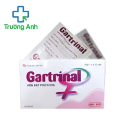 Gartrinal - Thuốc đặt trị viêm âm đạo hiệu quả