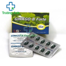 Ginkgo-B Forte USP - Giúp tăng cường tuần hoàn máu não hiệu quả